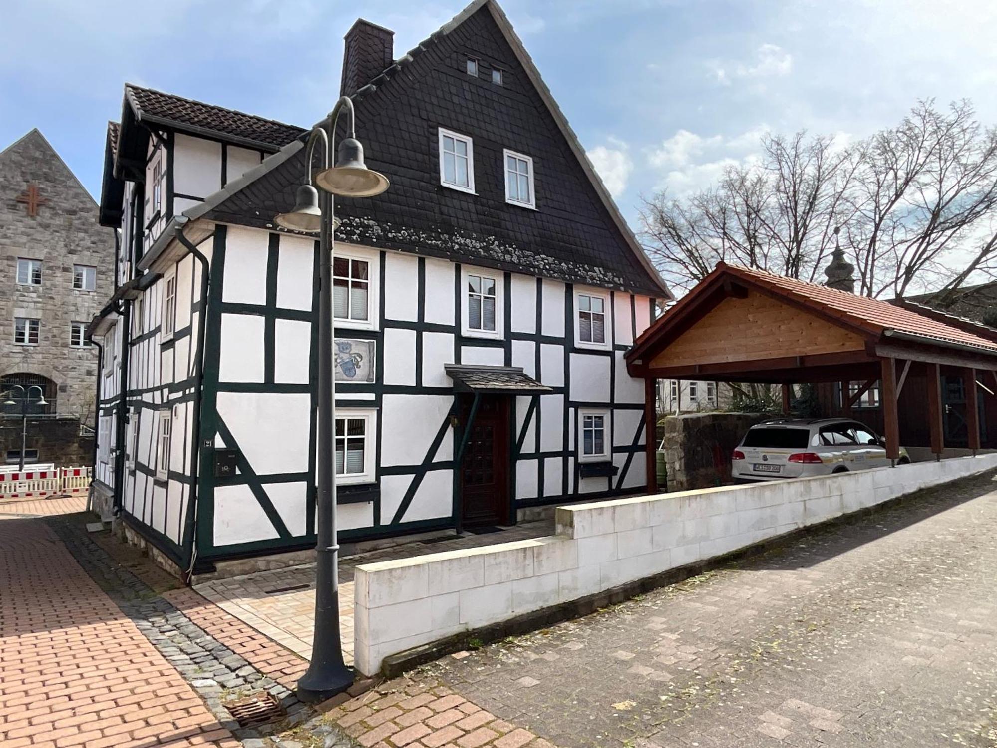 Urig, Gemuetliches Fachwerkhaus Villa Korbach Exterior foto